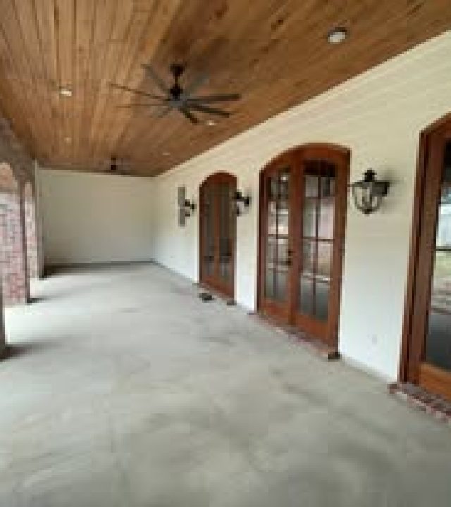 Custom residential construction